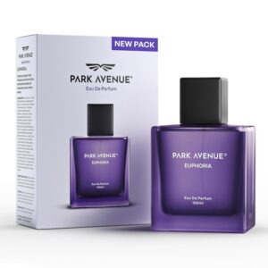 Park Avenue Euphoria, Eau De Parfum Men, 100ml | Long Lasting Perfume for Men | Premium Luxury Fragrance Scent | Aromatic Blend of Amber & Musk | Suitable for Every Occasion